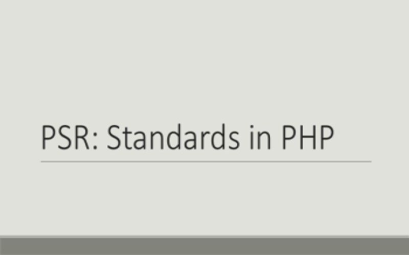 استاندارد های برنامه نویسی PHP یا PSR چیست؟