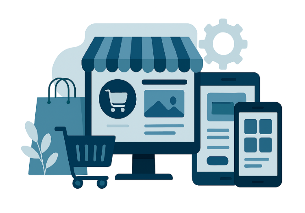 پکیج کامل طراحی سایت و اپلیکیشن فروشگاه اینترنتی 1404 (اندروید، iOS و PWA) + هزینه دقیق و لیست ۵۰ امکان حرفه‌ای